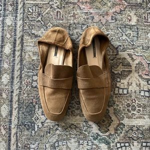 ZARA Suede Loafers